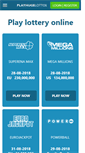 Mobile Screenshot of playhugelottos.net